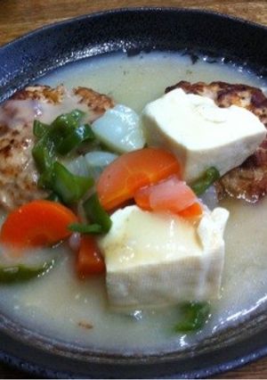 豆腐ハンバーグ♡クリーム煮〜♫-レシピのメイン写真