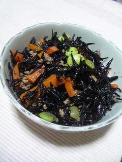 ひじきとひき肉の煮物-レシピのメイン写真