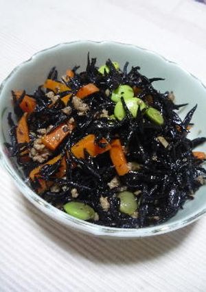 ひじきとひき肉の煮物-レシピのメイン写真