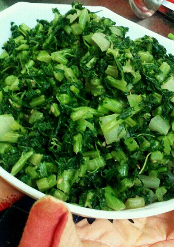 大根菜の塩炒め-レシピのメイン写真