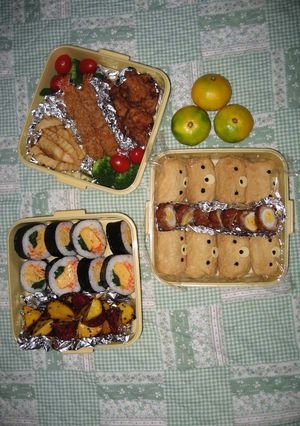 運動会のお弁当★２０１１（覚書）-レシピのメイン写真
