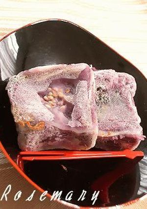 紫芋のきんつば-レシピのメイン写真