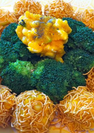 簡単☆ぱりぱり食べる南瓜チーズボール☆-レシピのメイン写真