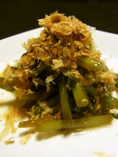 葉ワサビのお浸し 2011-レシピのメイン写真