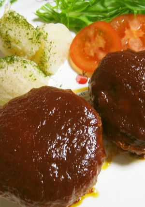 ずっとこの味✿小ぶりなにんにくハンバーグ-レシピのメイン写真
