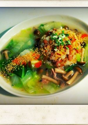 【簡単味付け】あんかけチャーハン☆白湯-レシピのメイン写真