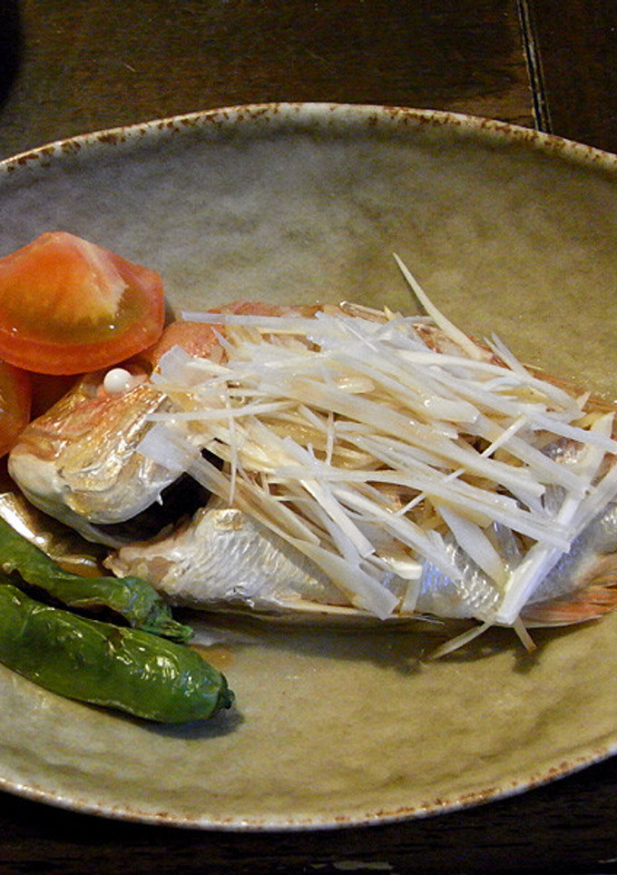 小鯛の中華風酒蒸し-レシピのメイン写真