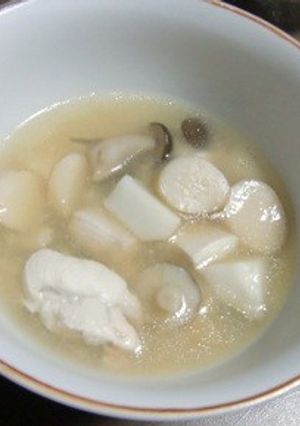 里芋コロコロ、エリンギコロコロ、おみそ汁-レシピのメイン写真