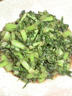 大根菜のピリ辛炒め煮-レシピのメイン写真