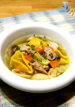 チキンマカロニスープ♪-レシピのメイン写真