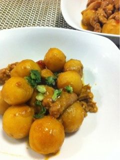 鶏肉と里芋のごま煮-レシピのメイン写真