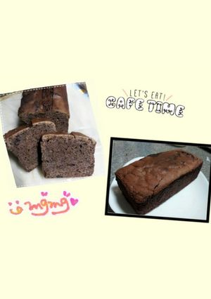 簡単しっとりチョコパウンドケーキ-レシピのメイン写真