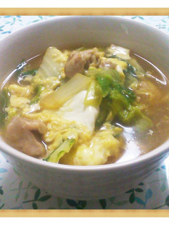 温まるよぉ♪鶏と卵の親子あんかけうどん!-レシピのメイン写真