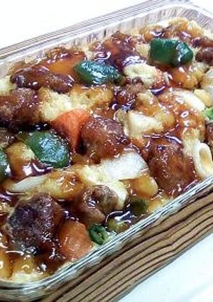 ポテトたまごの焼き酢豚-レシピのメイン写真