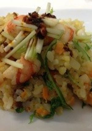 海鮮チャーハンwith食べるラー油-レシピのメイン写真
