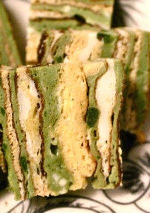 ストライプ卵焼き-レシピのメイン写真
