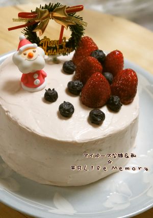 イチゴチーズクリームのショートケーキ-レシピのメイン写真