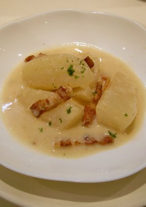はやとうりとベーコンのクリーム煮-レシピのメイン写真