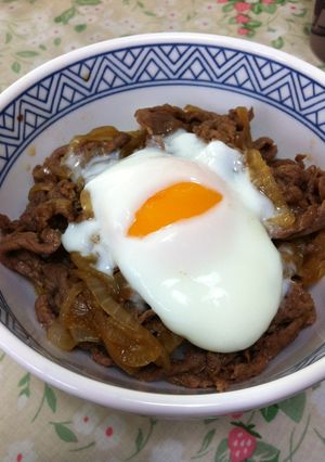 ホエーでやわらか牛丼♪-レシピのメイン写真