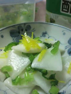 ゆず風味*かぶの千枚漬け-レシピのメイン写真