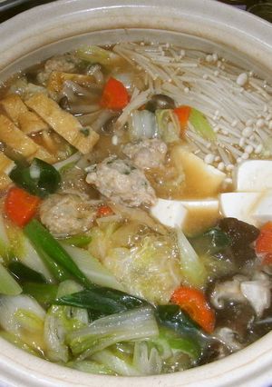 絶品! 子供も大好き、 鶏みそ鍋-レシピのメイン写真