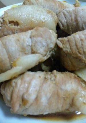 まきまき生姜焼き-レシピのメイン写真