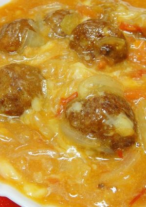 中華名菜でトマトとチーズの甘酢肉だんご-レシピのメイン写真