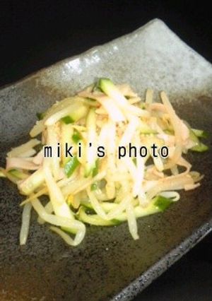 さっぱり中華風サラダ-レシピのメイン写真