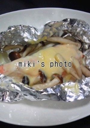 鮭とチーズのホイル焼き-レシピのメイン写真