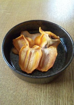 スライス干し柿-レシピのメイン写真