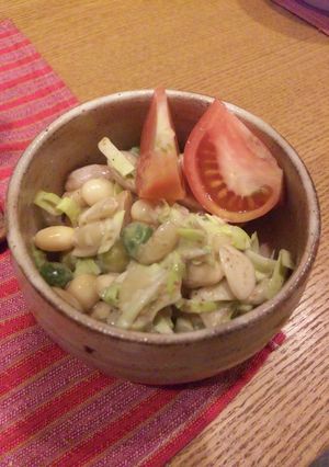 生落花生入り　豆サラダ-レシピのメイン写真