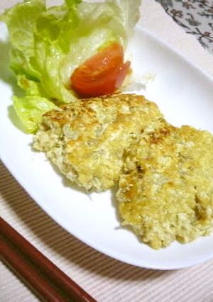 豆腐とシラスのもちもちハンバーグ-レシピのメイン写真