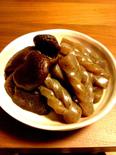 干し椎茸とこんにゃくの甘辛煮-レシピのメイン写真