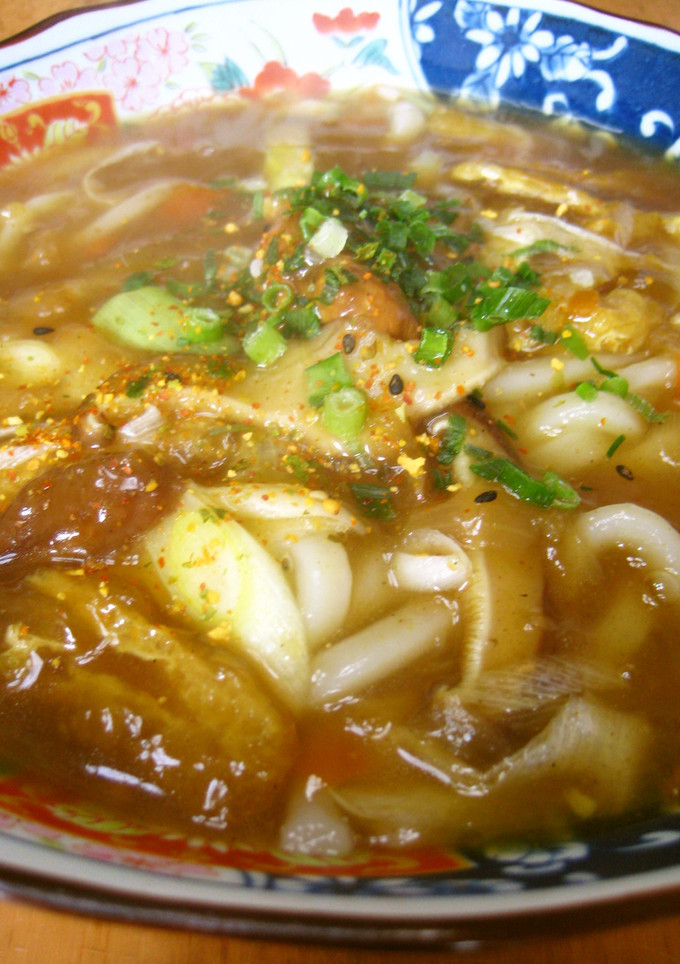 残ったカレーで、簡単！和風カレーうどん♪-レシピのメイン写真