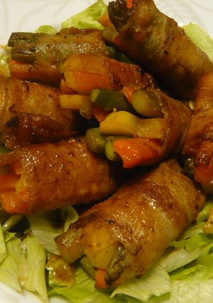 野菜たっぷり超簡単♪肉巻き♥-レシピのメイン写真