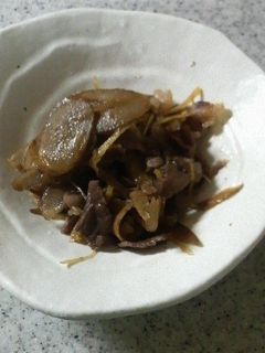 簡単牛肉と牛蒡のしぐれ煮-レシピのメイン写真