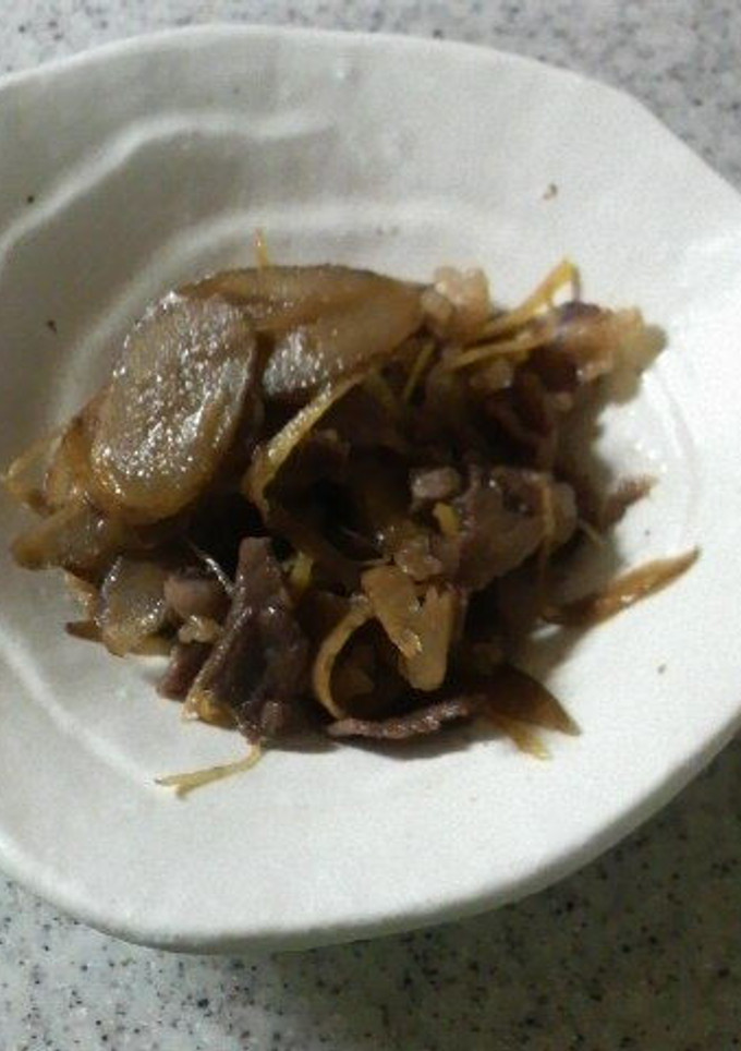 簡単牛肉と牛蒡のしぐれ煮-レシピのメイン写真