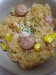 洋風炊き込みご飯-レシピのメイン写真