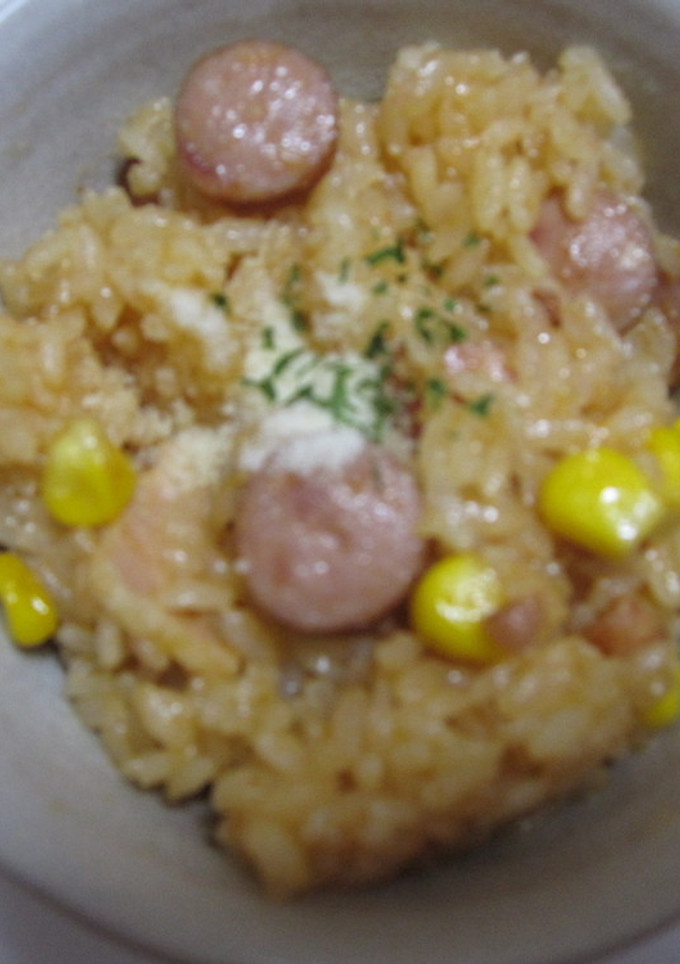 洋風炊き込みご飯-レシピのメイン写真