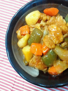 ★フライパンDEヘルシー揚げない酢豚-レシピのメイン写真