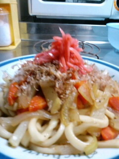 残り野菜で簡単焼きうどん-レシピのメイン写真