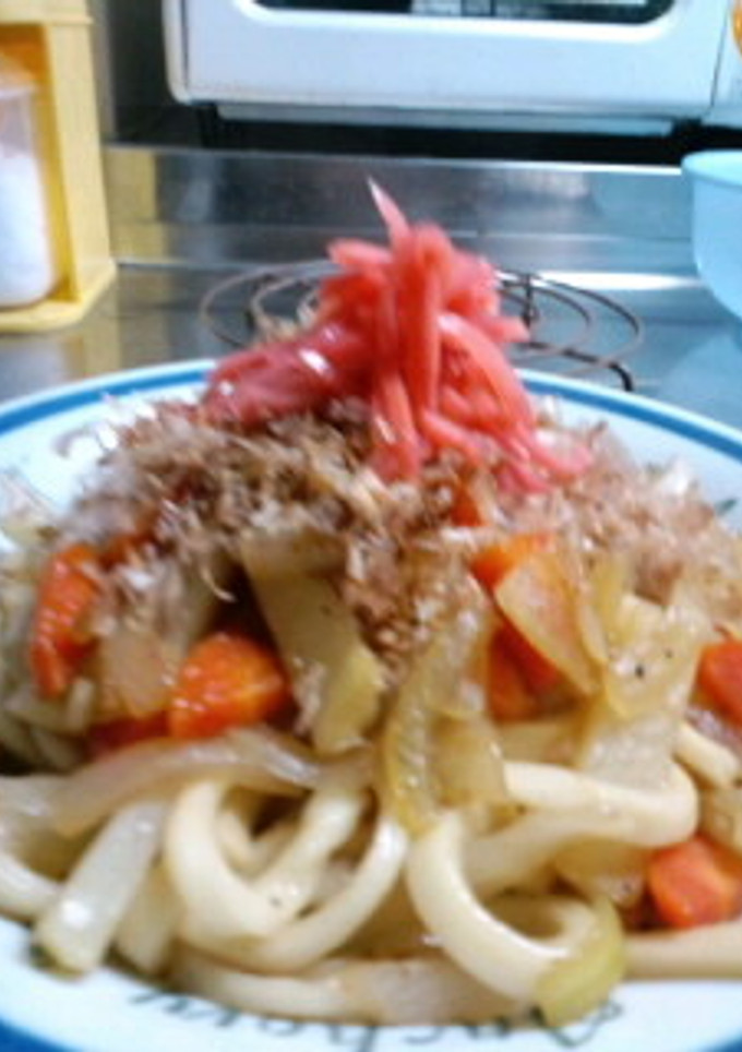 残り野菜で簡単焼きうどん-レシピのメイン写真