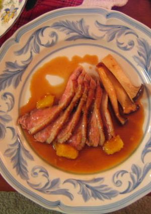 鴨肉のオレンジソース♪-レシピのメイン写真