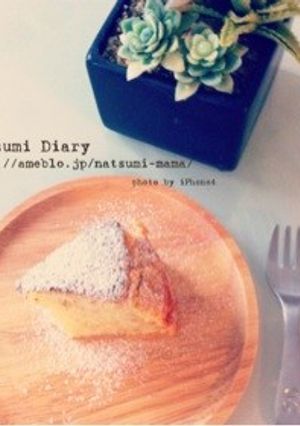 卵不使用のバナナケーキ-レシピのメイン写真