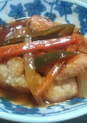 鶏竜田の野菜餡かけ（*^_^*）-レシピのメイン写真