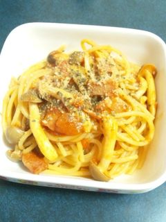 酸味をとばして☆トマトソースパスタ♪-レシピのメイン写真