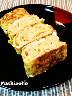 お弁当にピッタリ☆焼き肉タレでネギ卵焼き-レシピのメイン写真