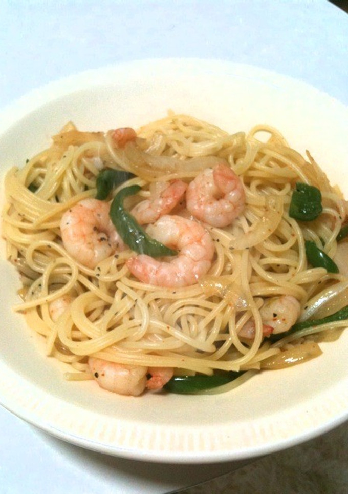 エビの和風パスタ-レシピのメイン写真