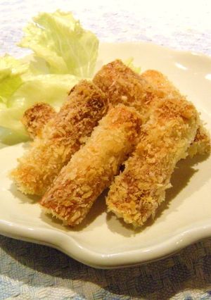 トースターで☆簡単ちくわフライ-レシピのメイン写真