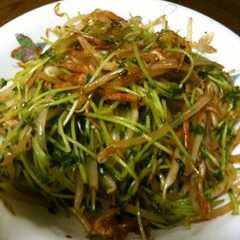 รูปของ 豆苗ともやしの香ばし炒め